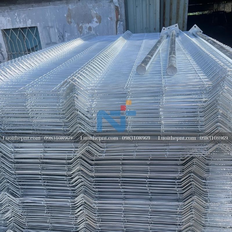 Hàng rào lưới thép mạ kẽm