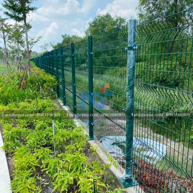 hàng rào lưới thép tại Lâm Đồng